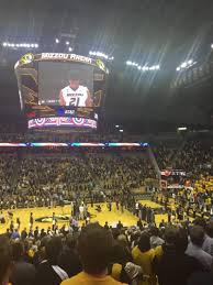 mizzou arena section 115 row 24 seat 17 missouri tigers