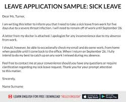 I would be very thankful to you for your kind deed. Leave Applications Englisch