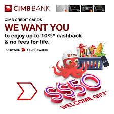 The new feature enables their preferred customer to do almost all of the transaction only in one phone call, and it comes with. Cimb Singapore With Cimb Credit Cards Enjoy No Annual Fees For Life Get Up To 10 Cashback On Online Shopping Groceries Beauty Wellness Transport