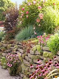 This Planting Guide Solves All Of Your Sloped Garden Problems Sloped Garden Rock Garden Design Rock Garden