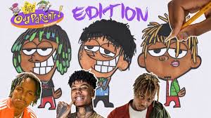 The illustration is available for download in high resolution quality up to 4000x5421 and in eps file format. Draw Rappers As Cartoons Blueface Juice Wrld Rich The Kid S1 Ep5 Youtube
