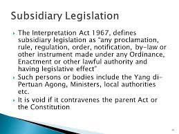 Contextual translation of subsidiary legislation into malay. Chapter 1 Introduction To Law And The Malaysian Legal System Ppt Video Online Download