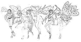 Disegni Da Colorare Cartoni Animati Fantastico Disegni Da Colorare Winx Winx Believix Disegni Disegni Da Colorare Pagine Da Colorare Mandala Disegni