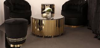 You get the opportunity to transform each and every room into a personality filled space that you'll adore. Home Decoration Black Gold Trend Lives On With These Modern Stools