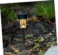 Amazon.com : ORFOFE Solar Lawn Lamp Ground Plug 5pcs Ground ...