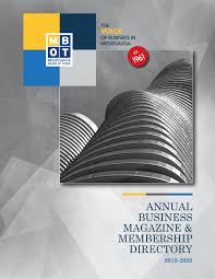 2019 Mbot Annual Business Magazine Membership Directory By