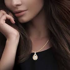 Embrace Stillness Pearl Annex Necklace Pendant