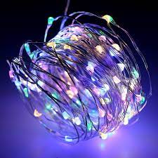 We supply novelty lights with bold, understated and subtle designs. 5m Battery Silver Rgb Silver Wire Led String Lights Rainbow Battery Ch 1stavenue