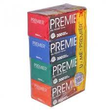The concept of this tissue box design is royale design. Premier Tissue 4x200s
