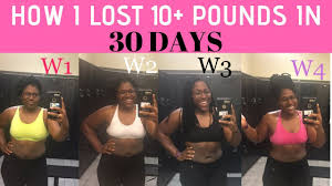 how to lose 10 pounds in 1 month 16 8