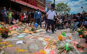 George floyd square is an occupation protest and memorial site at the intersection of east 38th street and chicago avenue in minneapolis, minnesota, united states. On The Spot Where George Floyd Died His Brother Urges Calm Sylvan Lake News