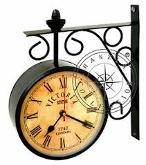 Check spelling or type a new query. Nautical Antique Black Victorian Station Double Sided Railway Clock Desk Decor Home Living Home Decor Bookanyexpert Com