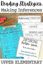 Inferring Reading Activities 4th Grade Inference Activities Making Inferences Inference Task Cards