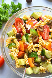Low fat pasta recipes shoulder and upper arm pain and. Low Calorie Pasta Salad Low Cal Gf Vegan Skinny Fitalicious