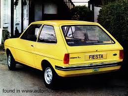 Image result for Yellow 1978 Fiesta