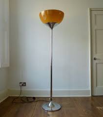 Harvey Guzzini Bud Shaped Standard Floor Uplighter Lamp 1960s 70s Lamp Standard Floor Lamps Floor Lamp