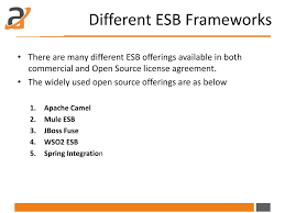 Spring integration doesn't provide abstractions over things. Enterprise Service Bus Ppt Download