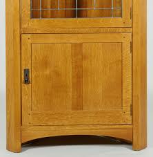 If your cabinet isn't a corner cabinet, you may not need to do this step. Lot 432 Contemporary Stickley Oak Corner Cupboard Case Antiques