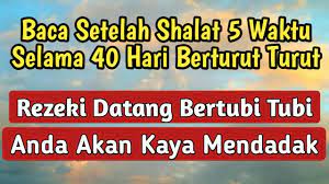 Dzikir Agar Uang Datang Sendiri Secara Bertubi Tubi Kekuatan Doa Uang Kutipan Agama