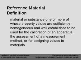 Reference materials are critical to method validation, calibration, qualification, and measurement of uncertainty. Https Link Springer Com Content Pdf 10 1007 2f978 3 662 09621 5 15 Pdf