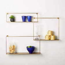 Maybe you would like to learn more about one of these? Antiqued Brass Floating Shelves Set Of 3 Buy Furniture Online Cb2 Uae