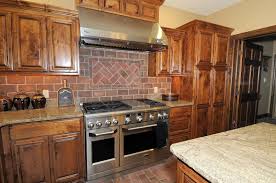 King Street Brick Tile Kitchen Floor And Back Splash Providence Color Mix Brick Backsplash Brick Backsplash Kitchen Brick Kitchen