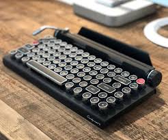 Well you're in luck, because here they come. Bluetooth Typewriter Keyboard Computer Keyboard Typewriter Keyboard