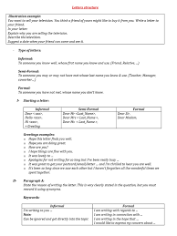 How to write a formal letter how difficult was this activity? Letter Structure