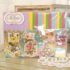 Start with the basic cardmaking tools and supplies and then when you have progress and want to try out other more elaborate designs, then start adding to your collection. Buy Creative Diy Handmade Greeting Card Material Package Autumn Day Greeting Card Birthday Greeting Card Handmade Cards In Cheap Price On M Alibaba Com