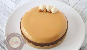 Le Choc Carahuete Entremets Chocolat Caramel Et Cacahuete Gourmandise Gateaux Et Desserts Chocolat