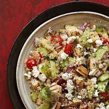 Greek Chicken Quinoa Salad Recipe Healthy Family Dinners Chicken Quinoa Salad Quinoa Recipes