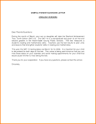 Parent Guardian Letter English Version Dear Parents Guardians Sample Invoice Template Download Cover Letter Example Letter Example Lettering