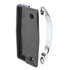 Maybe you would like to learn more about one of these? Prime Line 4 Black Plastic Sliding Screen Door Pull With Chrome Handle At Menards