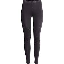 H M Biker Leggings 9 10 Liked On Polyvore Featuring Pants Leggings Bottoms Black H M Black Leggings H M Trouser Biker Leggings H M Leggings Leggings