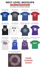 Next Level Mockups Apparel Bundle Hoodie Mockup Clothing Mockup Shirt Wrinkles