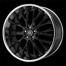 Lorenzo Wl027 Black Chrome Lip Rims For Cars Rims Custom Wheels