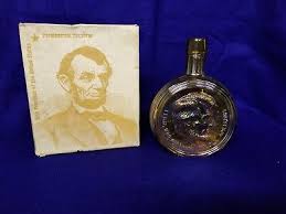 Wheaton Glass Honest Abe Presidential Decanter. First Edition.