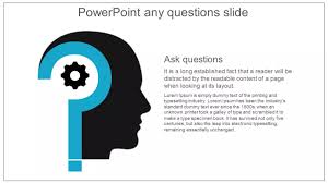 Flat business questions answers slide design slidemodel. Powerpoint Any Questions Slide