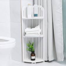 And if you are consider adding one, try to take a look on these set of collection of corner cabinets that will help you. Greensen Corner Shelf Unit 3 Tier Wooden Freestanding Corner Cabinet White Carved Corner Shelf With 3 Open Shelves Bathroom Organizer For Bathroom Kitchen Living Room Vertical Bar Pattern Buy Online In Japan