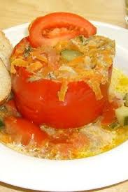 Gefullte Paprika Nach Russischer Art Rezept Rezept Gefullte Paprika Gerichte Mit Tomaten Gerichte Mit Paprika