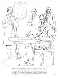Help your students understand and learn about the key leaders of both north and south including abraham lincoln, harriet tubman, clara barton, ulysses s. Story Of The Civil War Coloring Book Dover Publications 9780486265322