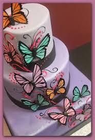 Fiesta de cumpleaños de mariposa. Oblea Comestible Mariposas Decoracion De Pastel Multi Listado
