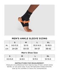 Mens Performance Compression Ankle Sleeve