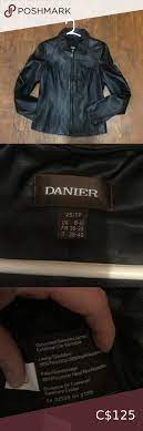 Size Xs Woman S Danier Black Leather Jacket Leather Jacket Black Leather Jacket Black Leather