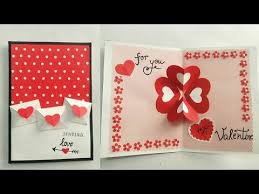 The broken lines are fold lines, so don't cut along those. Diy Valentine Pop Up Card Ideas How To Make Simple Ans Easy Valentine Pop Up Card Youtube Valentines Cards Valentine Cards To Make Valentine Photo Cards