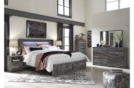 Love to read in bed? Amazing Buys Baystorm Bedroom Set By Ashley Furniture Includes Queen Bed Dresser Mirror And 1 Night Stand Amazon In Home Kitchen