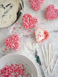 Rice Krispie Valentine Lollipops Foodiecrush Rice Krispies Foodie Crush Valentines Food