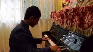 Namun tak tiba orang ku nanti. Chords For Khairil Johari Johar Sepasang Kurung Biru Piano Cover