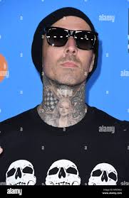 Travis barker and kids hi-res stock photography and images