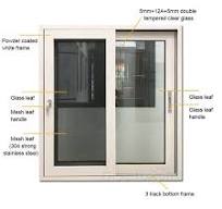Best Powder Coated White Color 3 Track Aluminium Sliding ...